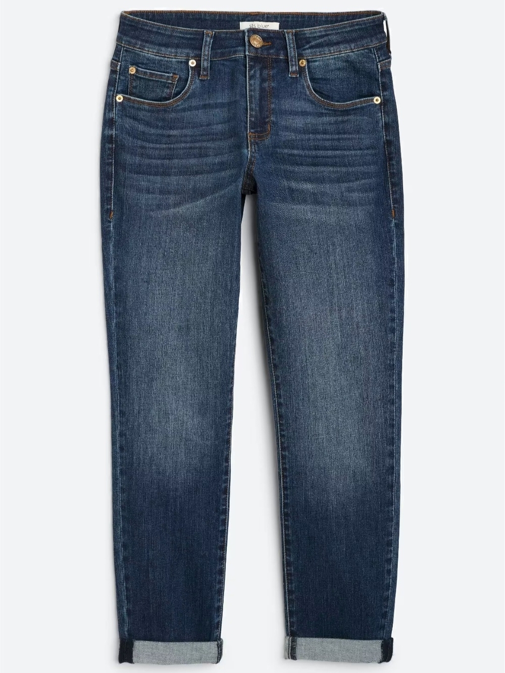 STS Blue Darren Cuffed Girlfriend Jeans